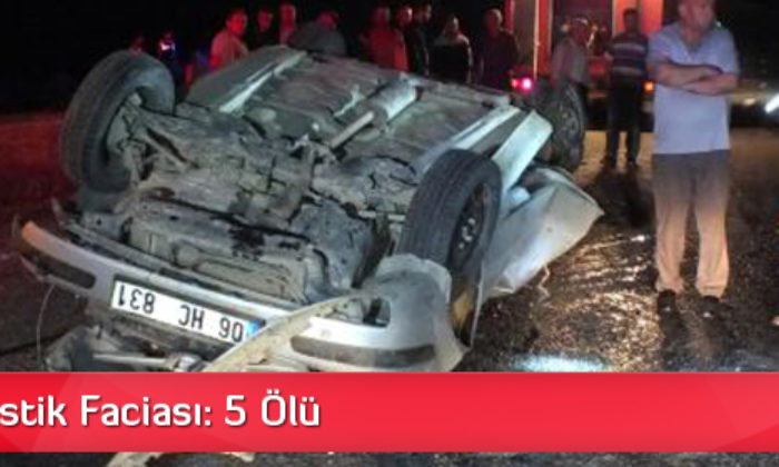 Patlak Lastik Faciası: 5 Ölü