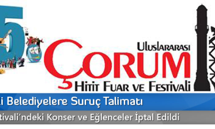 AK Partili Belediyelere Suruç Talimatı