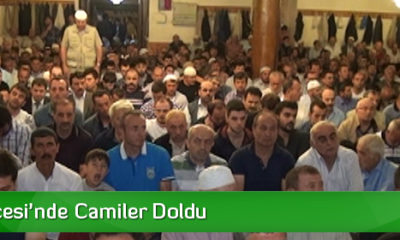 Kadir Gecesi’nde Camiler Doldu