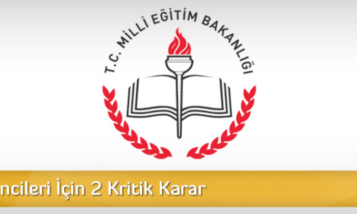 Lise Öğrencileri İçin 2 Kritik Karar