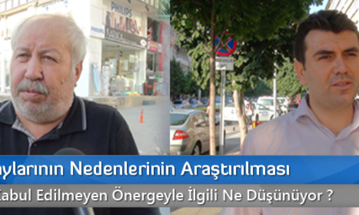 Terör Olaylarının Nedenlerinin Araştırılması