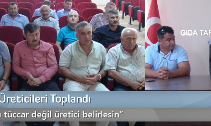 Patates Üreticileri Toplandı