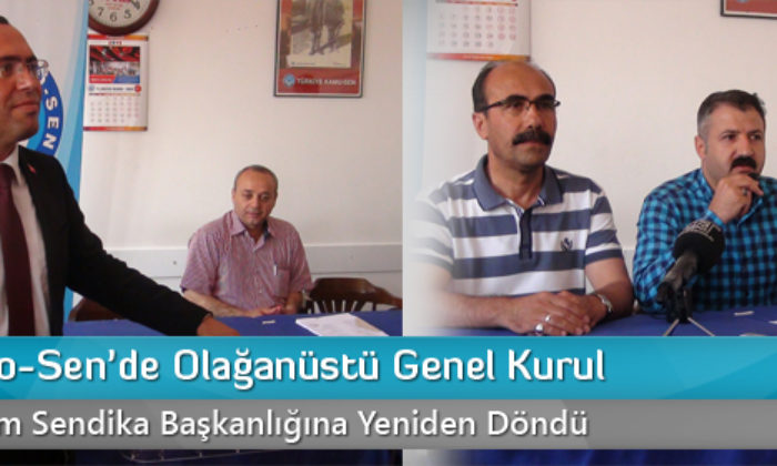 Türk Büro-Sen’de Olağanüstü Genel Kurul