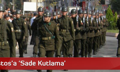 30 Ağustos Zafer Bayramı’na Sade Kutlama