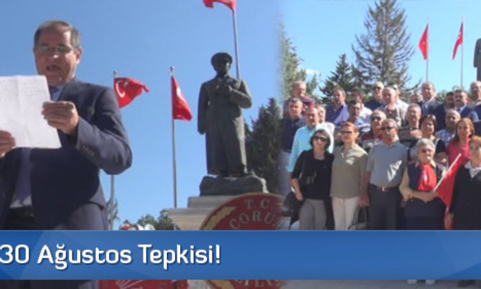 CHP’den 30 Ağustos Tepkisi!