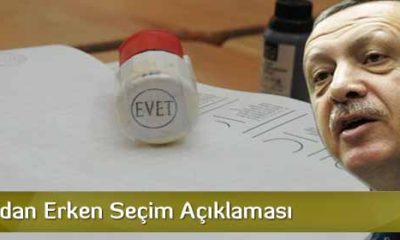 Erdoğan’dan Erken Seçim Açıklaması