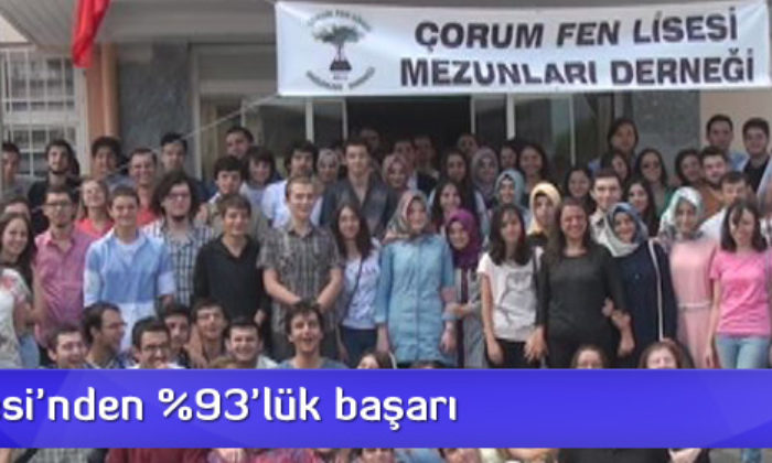Fen Lisesi YGS’de Zirvede