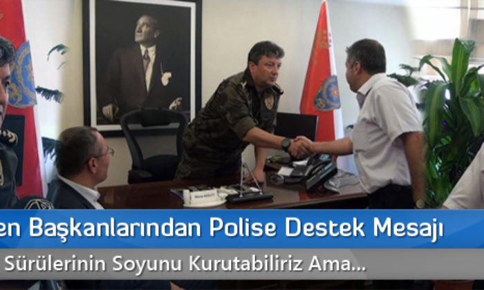 Kamu-Sen’den Emniyete Destek Ziyareti