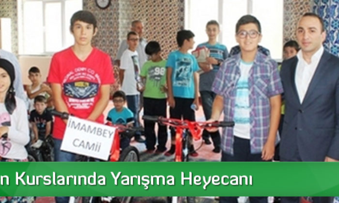 Yaz Kur’an Kurslarında Yarışma Heyecanı