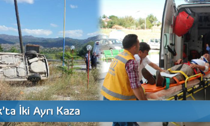 Osmancık’ta İki Ayrı Kaza