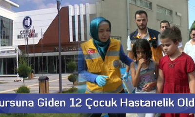 Çocuklar Klor Gazından Etkilendi