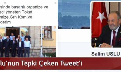 Salim Uslu’nun Tepki Çeken Tweet’i