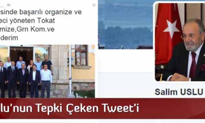 Salim Uslu’nun Tepki Çeken Tweet’i