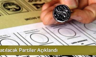 Seçime Katılacak Partiler Açıklandı
