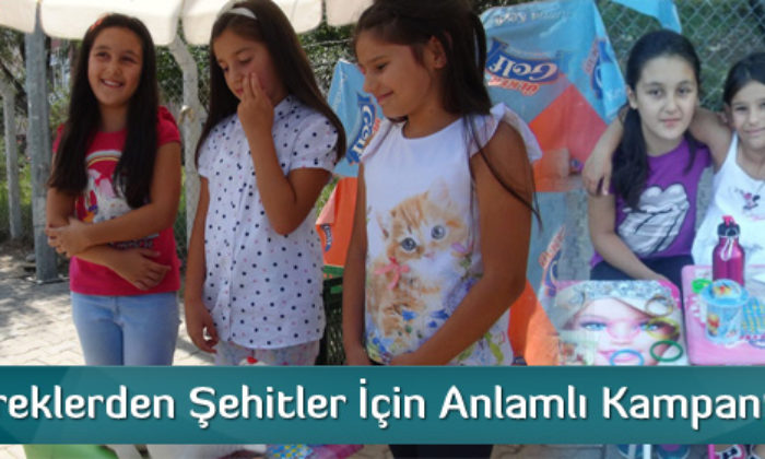 Minik Yüreklerden Şehit Aileleri İçin Anlamlı Hareket