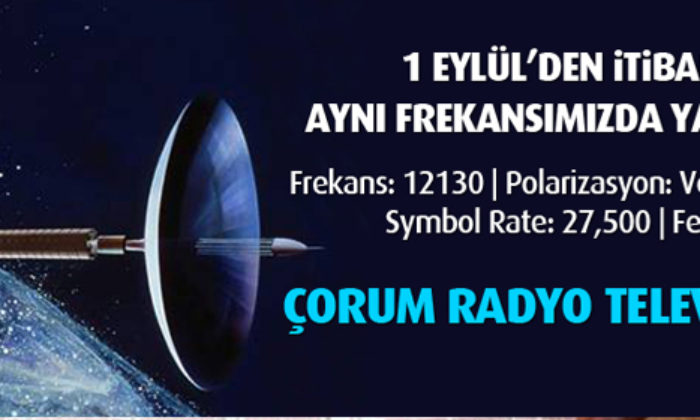 Uydu Yayınımız 1 Eylül’den İtibaren Devam Ediyor