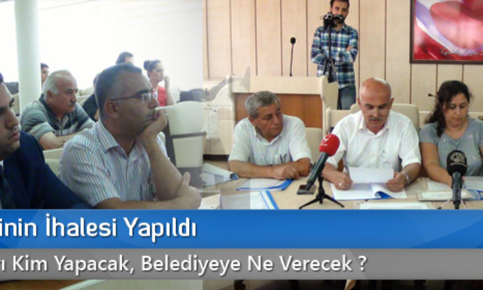 Tartışılan İhale Yapıldı