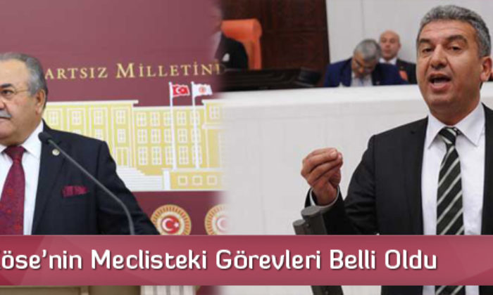 Uslu Ve Köse’nin Meclisteki Görevleri Belli Oldu