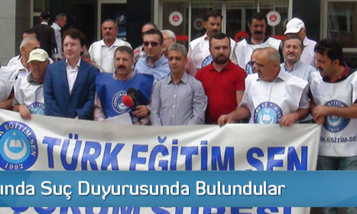 Vali Hakkında Suç Duyurusunda Bulundular