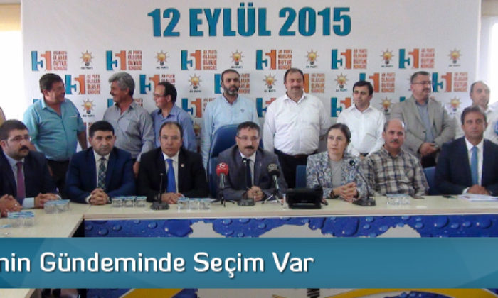 AK Parti’nin Gündeminde Seçim Var