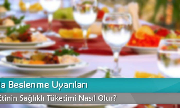 Bayramda Beslenme Uyarıları