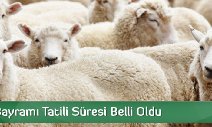 Kurban Bayramı Tatili Süresi Belli Oldu