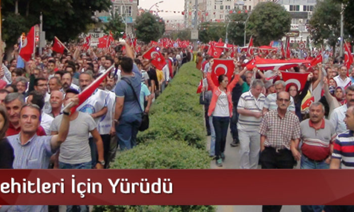 Çorum Şehitlerine Sahip Çıktı