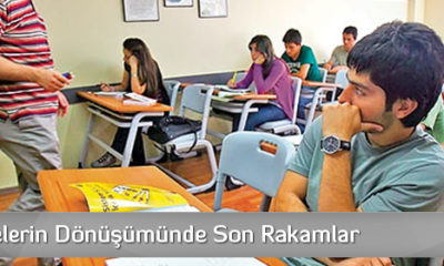 Dershanelerin Dönüşümünde Son Rakamlar