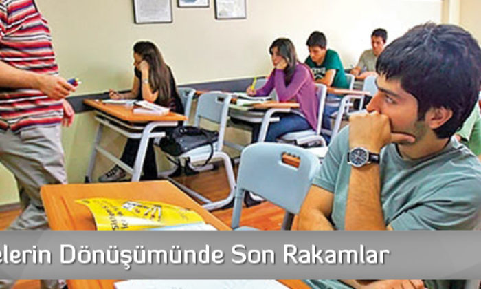 Dershanelerin Dönüşümünde Son Rakamlar