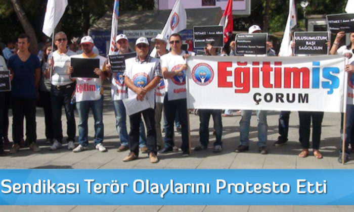 Teröre Çorum’dan Tepkiler