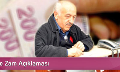 Emeklilere Zam Açıklaması