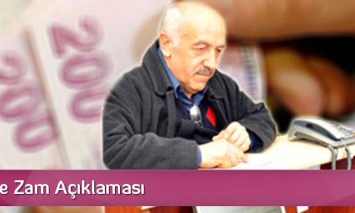 Emeklilere Zam Açıklaması