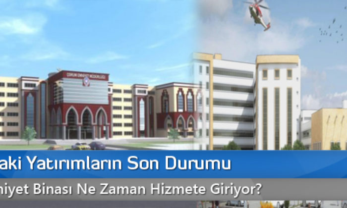 Emniyet Müdürlüğü Binası Hazır