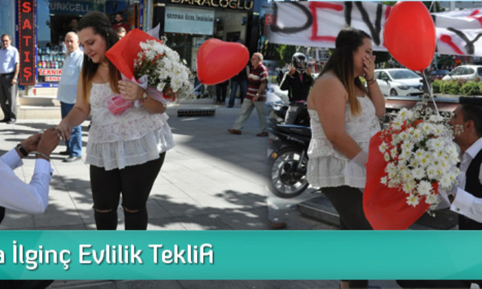 Çorum’da İlginç Evlenme Teklifi