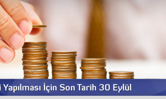 Gelir Testi Yapılması İçin Son Tarih 30 Eylül