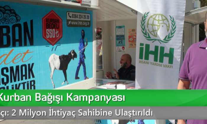 İHH’nın Kurban Bağışı Kampanyası