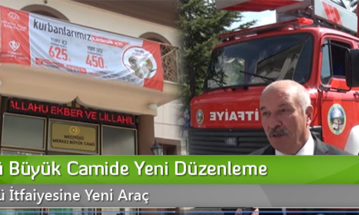 Mecitözü Büyük Camide Yeni Düzenleme