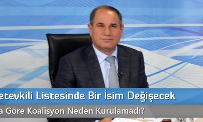 CHP Listesinde Bir İsim Değişecek