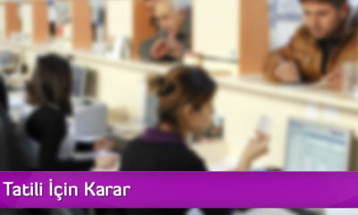 29 Ekim Tatili İçin Karar