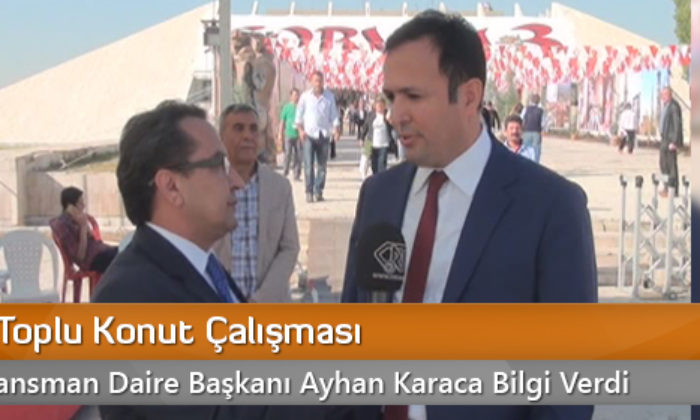 6 İlçede Toplu Konut Çalışması