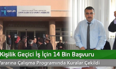 Bin 500 Kişilik Geçici İş İçin 14 Bin Başvuru