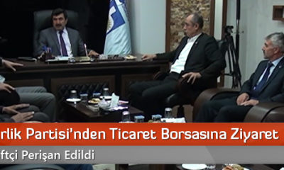 Büyük Birlik Partisi’nden Ticaret Borsasına Ziyaret