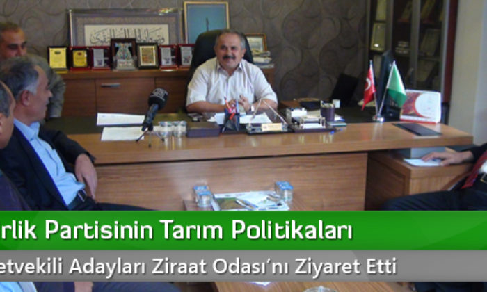 Büyük Birlik Partisinin Tarım Politikaları