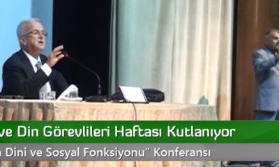 Camiler ve Din Görevlileri Haftası Kutlanıyor