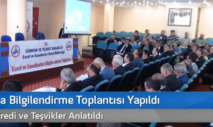 ÇESOB’ta Bilgilendirme Toplantısı Yapıldı