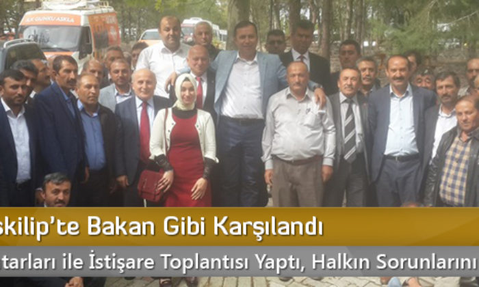 Ceylan İskilip’te Bakan Gibi Karşılandı