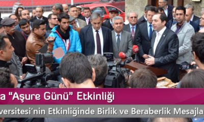 Çorum’da “Aşure Günü” Etkinliği