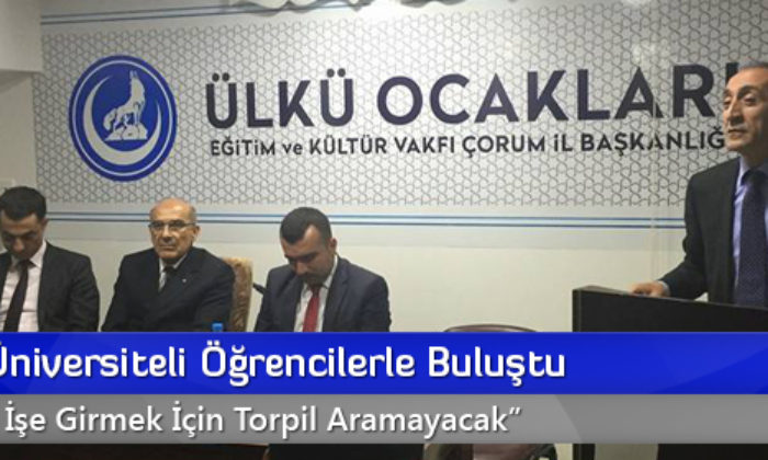 Doğan, Üniversiteli Öğrencilerle Buluştu