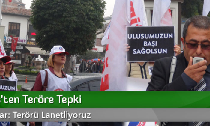 Eğitim İş’ten Teröre Tepki