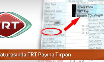 Elektrik Faturasında TRT Payına Tırpan